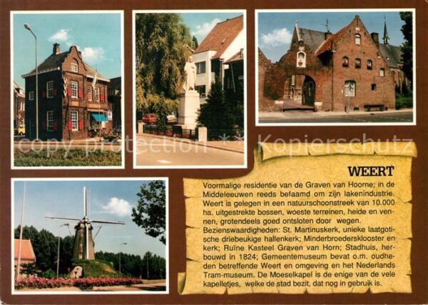 Weert Teilansichten Windmühle