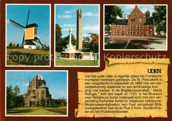 Uden Windmühle Kirche Kloster