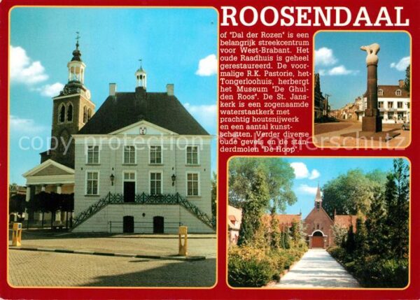 Roosendaal Rathaus Denkmal Kirche