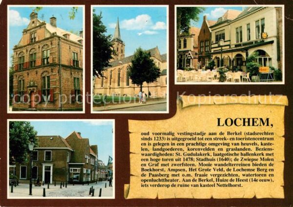 Lochem Altstadt Restaurant Strassencafe Kirche