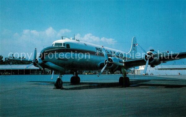 Flugzeuge Zivil Royal Air Lao Douglas DC-4 XW-TDE Saigo