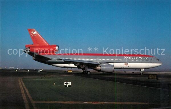 Flugzeuge Zivil Northwest Airlines McDonnell Douglas DC