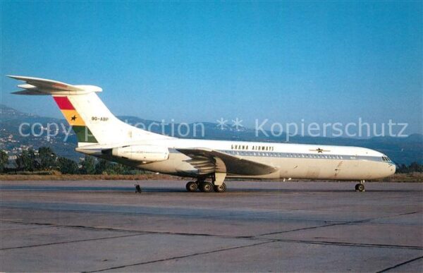 Flugzeuge Zivil Ghana Airways Vickers VC-10-1102 9G-ABP