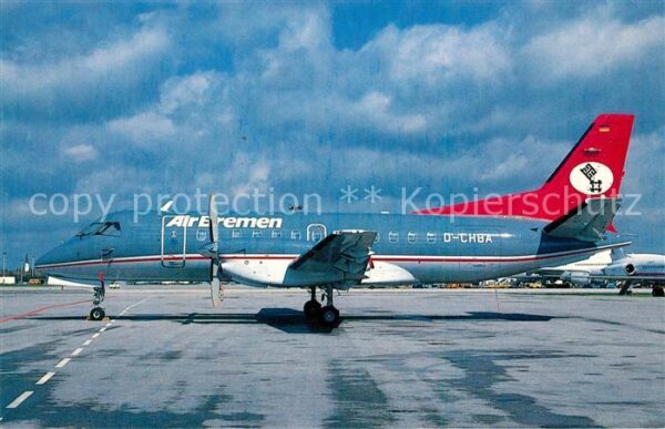 Flugzeuge Zivil Air Bremen Saab SF 340A c/n 340A-141 D-