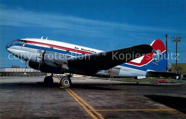 Flugzeuge Zivil Air Manitoba Curtiss C46A-45-CU c/n 303