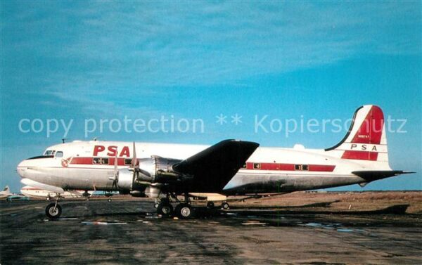 Flugzeuge Zivil Pacific Southwest Airlines Douglas DC-4