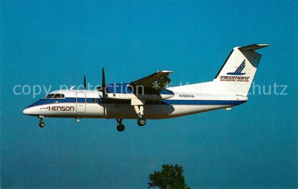 Flugzeuge Zivil Henson Airlines DeHavilland DHC-8-102 D