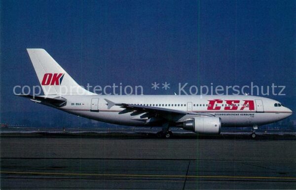 Flugzeuge Zivil CSA Airbus A310-304 OK-WAA c/n 564