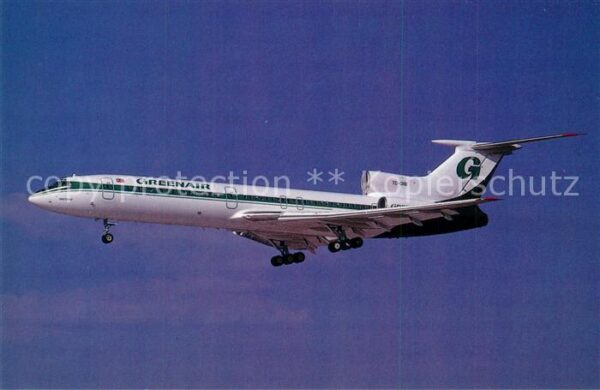 Flugzeuge Zivil Greenair Tupolev TU-154M c/n 833 TC-GRB
