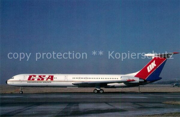 Flugzeuge Zivil CSA Ilyushin 62M c/n 2932748 OK-JBI