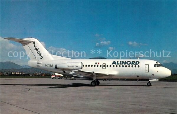 Flugzeuge Zivil Alinord Fokker F28-1000 I-TIBB c/n 1101