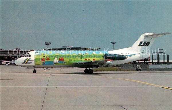 Flugzeuge Zivil Linjeflyg Fokker F28-4000 SE-DGR c/n 11