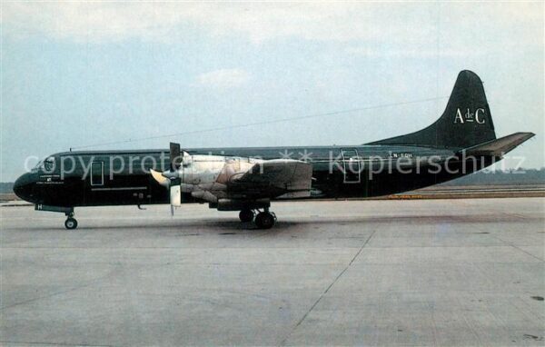 Flugzeuge Zivil A de C Lockheed L188AF Electra LN-FOH c