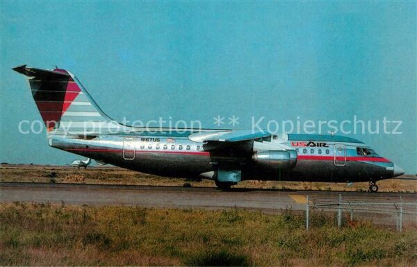 Flugzeuge Zivil USAir British Aerospace BAe 146-200 N16