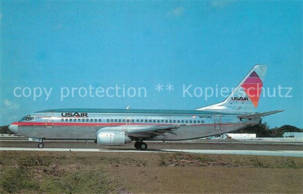 Flugzeuge Zivil US Air Boeing 737-3B7 N355AU c/n 22955
