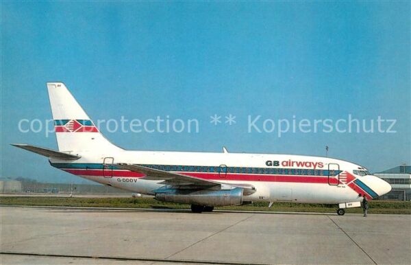 Flugzeuge Zivil GB Airways Boeing B737-2S3 G-DDDV c/n 2