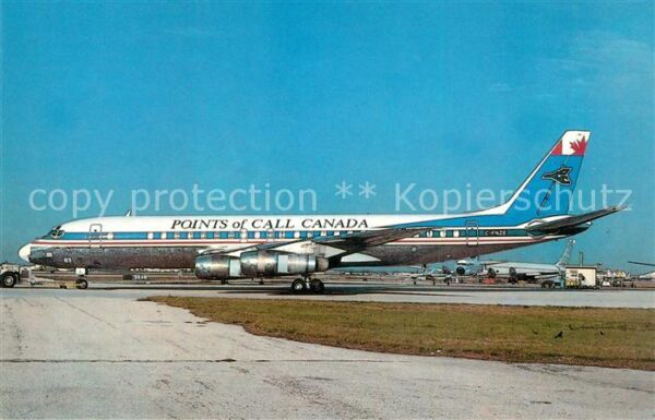 Flugzeuge Zivil Points of Call Canada Douglas DC-8-52 C