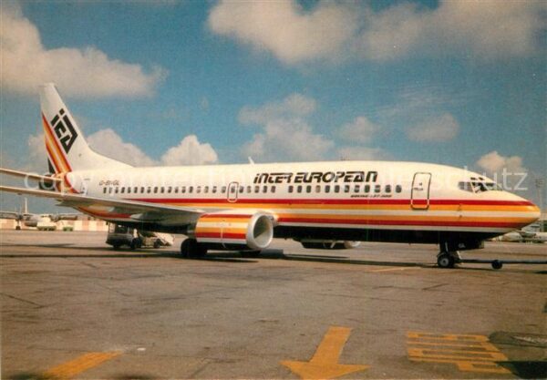 Flugzeuge Zivil Intereuropean Boeing 737