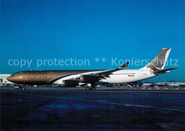 Flugzeuge Zivil Gulf Air Airbus 340-313 A40-LH c/n 215