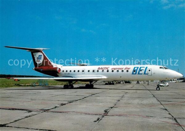 Flugzeuge Zivil Baltic Express Line TU-134B-3 YL-LBI c/
