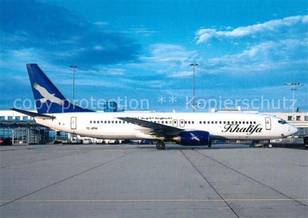 Flugzeuge Zivil Khalifa B-737-4Q8 TC-AFM c/n 26279