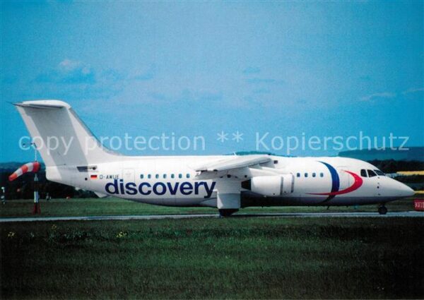 Flugzeuge Zivil Discovery Travel BAe 146-200 D-AWUE c/n