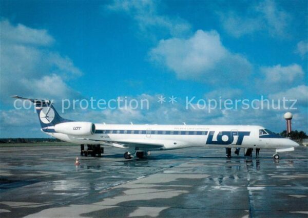 Flugzeuge Zivil LOT EMB-145 SP-LGB c/n 145165