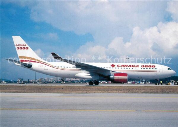 Flugzeuge Zivil Canada 3000 Airbus A-330 C-GGWB
