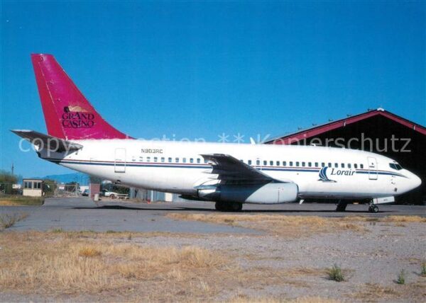 Flugzeuge Zivil Lorair Boeing B-737-200 N903RC
