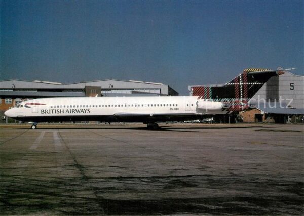Flugzeuge Zivil British Airways Boeing B-727-200 ZS-OBO