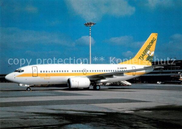 Flugzeuge Zivil Tjaereborg Boeing B-737-700 D-AGER