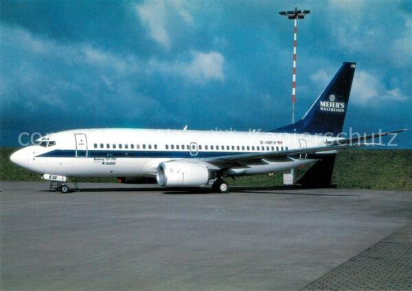 Flugzeuge Zivil Meiers Weltreisen Boeing B-737-700 D-AG