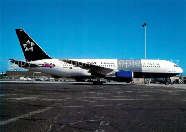 Flugzeuge Zivil Varig Star Alliance c/s Boeing B-767-20