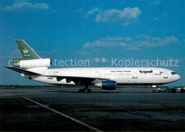 Flugzeuge Zivil Saudia McDDouglas DC-10-10 PP-OOO