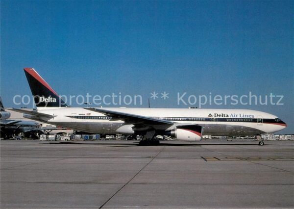 Flugzeuge Zivil Delta Airlines Boeing B-777 N860DA