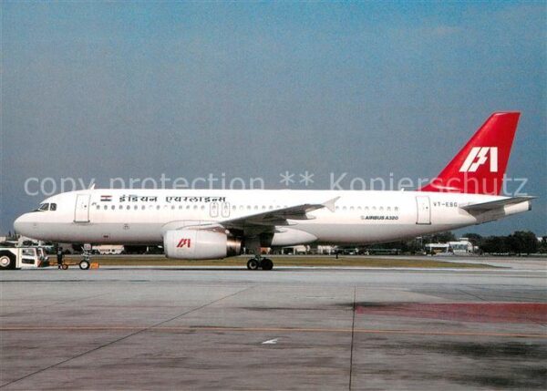 Flugzeuge Zivil Indian Airlines Airbus A-320-231 VT-ESG