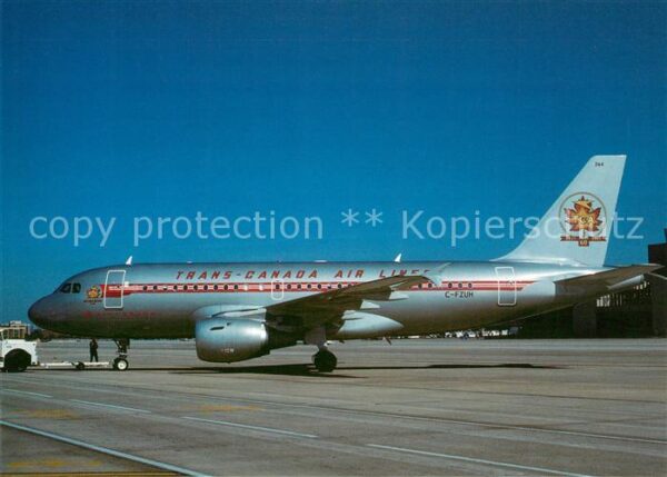 Flugzeuge Zivil Air Canada Trans Canada Airlines Airbus