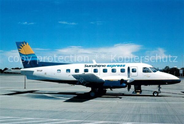 Flugzeuge Zivil Sunshine Express Airlines EMB 110P1 VH-