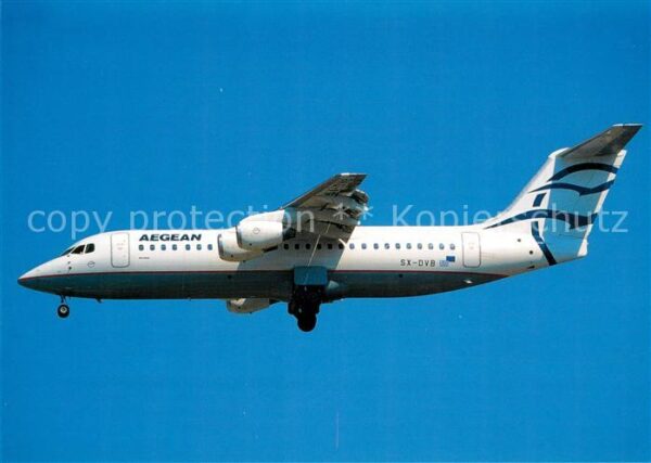 Flugzeuge Zivil Aegean Aviation Avro RJ100 SX-DVB c/n E
