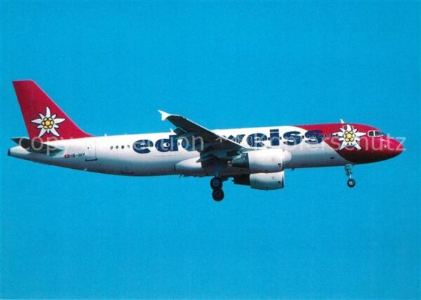 Flugzeuge Zivil Edelweiss Airbus Industrie A320-214 HB-