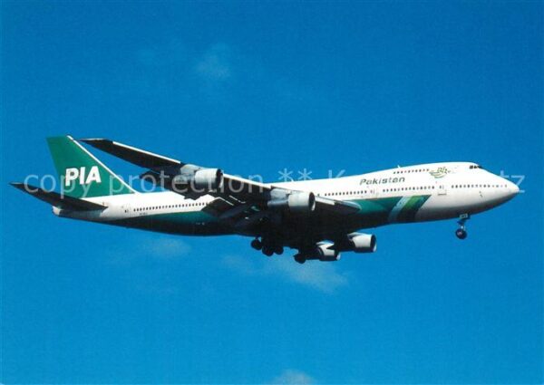 Flugzeuge Zivil PIA Pakistan Boeing 747-282B AP-AYV c/n