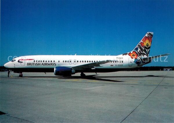 Flugzeuge Zivil British Airways Cockerel of Lowicz Colo