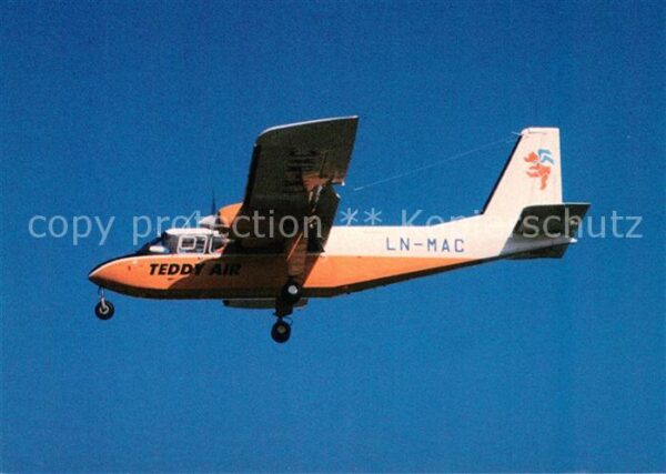Flugzeuge Zivil Teddy Air A/S BN 2A-21 Islander LN-MAC
