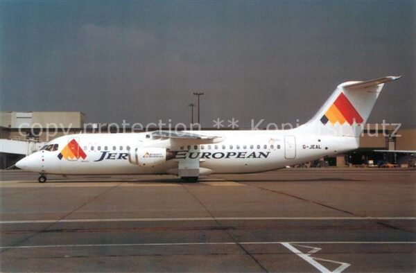 Flugzeuge Zivil Jersey European Airways BAe 146-300 G-J