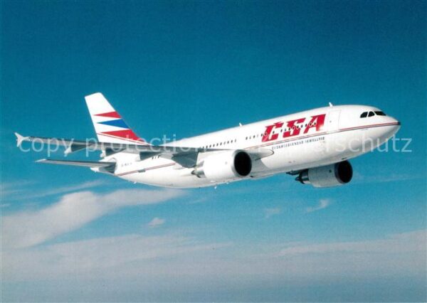 Flugzeuge Zivil CSA Airbus A310-300