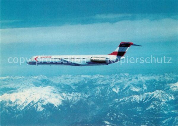 Flugzeuge Zivil Austrian Airlines McDonnell Douglas MD-