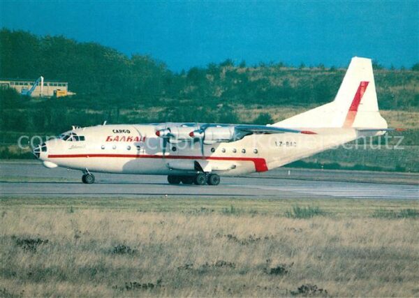 Flugzeuge Zivil Balkan Bulgarian Airlines Antonov 12 LZ