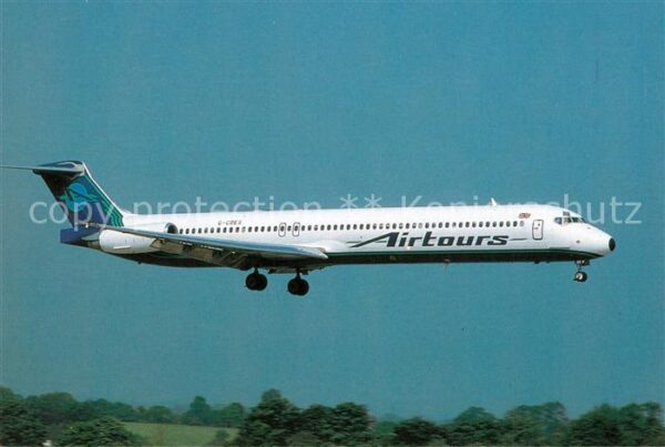 Flugzeuge Zivil Airtours MD-83 G-COES c/n 49937