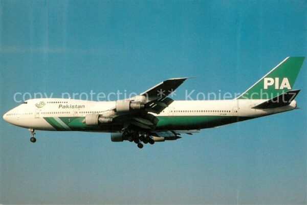 Flugzeuge Zivil PIA Pakistan B747-200 AP-BCM c/n 20802