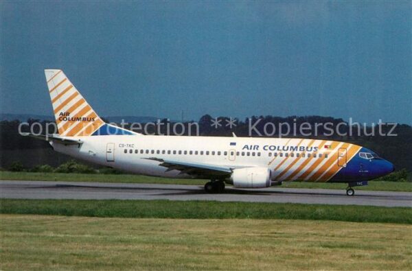 Flugzeuge Zivil Air Columbus Boeing 737-33A CS-TKC c/n